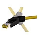 Field Installable RJ45 Plug Shielded Cat.6a 10G