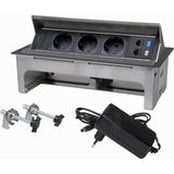 VersaNET,3xES,2xRJ45,bk