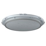 Install. housing, HaloX® 180 front part Inst. opening Ø 180 mm, facing concrete