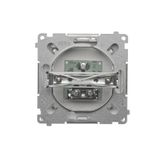 Temperature regultor with outer sensor, Inox, metallized