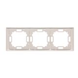 Two-pole switch, (module), 10AX, quick connection, Inox, metallized