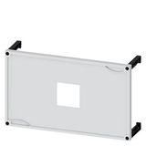 ALPHA 400/630/1250 DIN assembly kit front cover for measuring devices 96 mm x 96 mm,