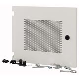 XTSZDSQV3-H350W425 Section wide door, ventilated, HxW=350x425mm, IP31, grey