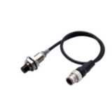 Proximity sensor, inductive, nickel-brass, short body, M12, unshielded E2EN0986R