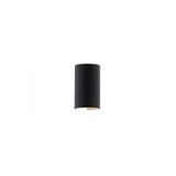 RON W 15/25 wall Polycotton black/white PVC 230V LED E27 15W