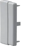 LF, end plate for gutter 110 mm wide, light grey