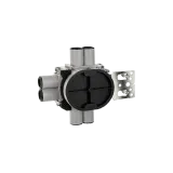 BUILT-IN WALL BOX 1,5 9/12mm 6-INLETS HORIZONTAL 48-PACK