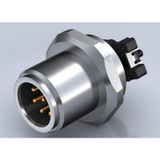 Built-in plugs, M12, Mounting thread: M 14, Number of poles: 8, Strand / cable length: