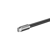 Fiber optic sensor head, diffuse, M6 cylindrical axial, R35 heat resis E32 6049D