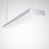 Suspended luminaires Opendo H Lens Silver ETDD 48W 5700lm Wide reduced glare UGR19 (W19) IK03 3 SDCM