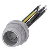 Acc. Connector plug (6+PE) for M20x1.5 for cable box 3SY3 123
