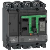 NSX100B 25kA AC 4P 100A 2.2