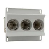 LIN 1731.272 NEOZED fuse base D02 63A 3p clamp/clamp