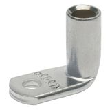 Uninsulated angled tube cable lug, 35 mm², 8.4 mm, M8, 45R8
