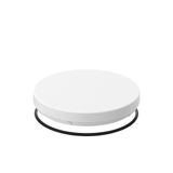 Replacement cover, plastic glass D 400 H 62 colour: white