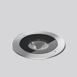 Terra Edelstahl 245, 28 W, 2400 lm, 830, inox, on/off In-ground lumina