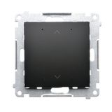 Roller blind controller, 8A, black matt