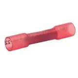 Butt connector with heat shrink insulation, 0.5-1.0 mm², AWG 20 to 17, red, 36 mm, 670WS