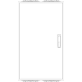 Empty housing ZF092, IP54, H=950mm, W=550mm (ZF092)