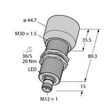 Ultrasonic Sensor Diffuse Mode Sensor   RU600U-M30E-LU8X2-H1151