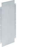 Mounting plate, universal, 570x247 mm, perforated, with mounting screw.