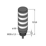 LED Signal Light Tower Light   TL50BLRYBG