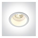 10107WD/W/V WHITE COB 6,5W CCTV DARK LIGHT  IP54 700mA