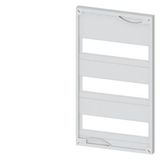 ALPHA, front cover, with cutout, D: 125 mm, H: 450 mm, W: 250 mm