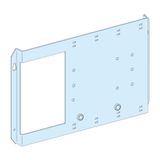 MOUNTING PLATE NSX/CVS/INS 630 HZ. FIX. TOGGLE