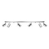RING CEILING LAMP 6L CHROME GU10 6X40W IP20