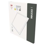 LED panel MAXXO 60×60, recessed, white, 36W neutral white UGR