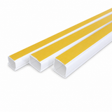 Cable Trunking with Removable Cover and Adhesive Tape 2m 16X16