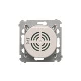 Two-way switch without pictogram, (module), 16AX, Screw, black matt