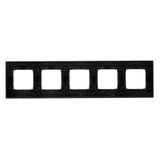 Single TV socket final, Silver matt, metalic
