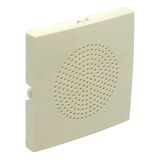C.PLATE F/LOUDSPEAKER 2"-32 OHM/BUZZER IVORY