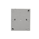 Single switch with indicator LED light, (module), Simon 24, IP20/IP44, 10AX, white