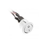Key switch, max. 36 W, DC12V, white
