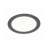 LED luminaire ORIS PLUS, 13 W, 1020 lm, IP20, AC220-240V, 50/60 Hz, 120°, 3000K, recessed, black