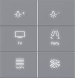 KNX pushbutton cover, 6-position, with backlight, A.x/C.x, titanium
