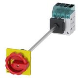 Switch disconnector 3LD3, Iu 16 A main control switch 3-pole