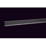 skirting trunking lid for LED SL 20x80 graphite black