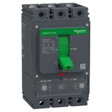 Circuit Breaker EasyPact Solar MCCB 400, 3P, 50kA at 800VAC, 400A Rated Current, TMD Thermal Magnetic Trip Unit