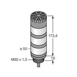 LED Signal Light Tower Light   TL50GYRA