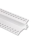 Built-in aluminum profile AV for plasterboard, 95x34mm, without diffuser, white 2m