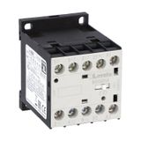 Three-pole contactor, IEC operating current Ie (AC3) = 6A, AC coil 60Hz, 24VAC, 1NC auxiliary contact