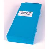 Plastic box for gloves