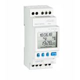Digital 2 channel astro daily and weekly timer