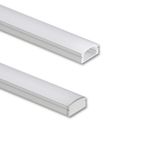 Attached aluminum profile PH2 17x7mm White diffuser 3m
