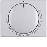 Cover. + rotary knob for speed controller, berker Arsys, polar white