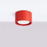 Ceiling lamp MODO 1 red Gx53